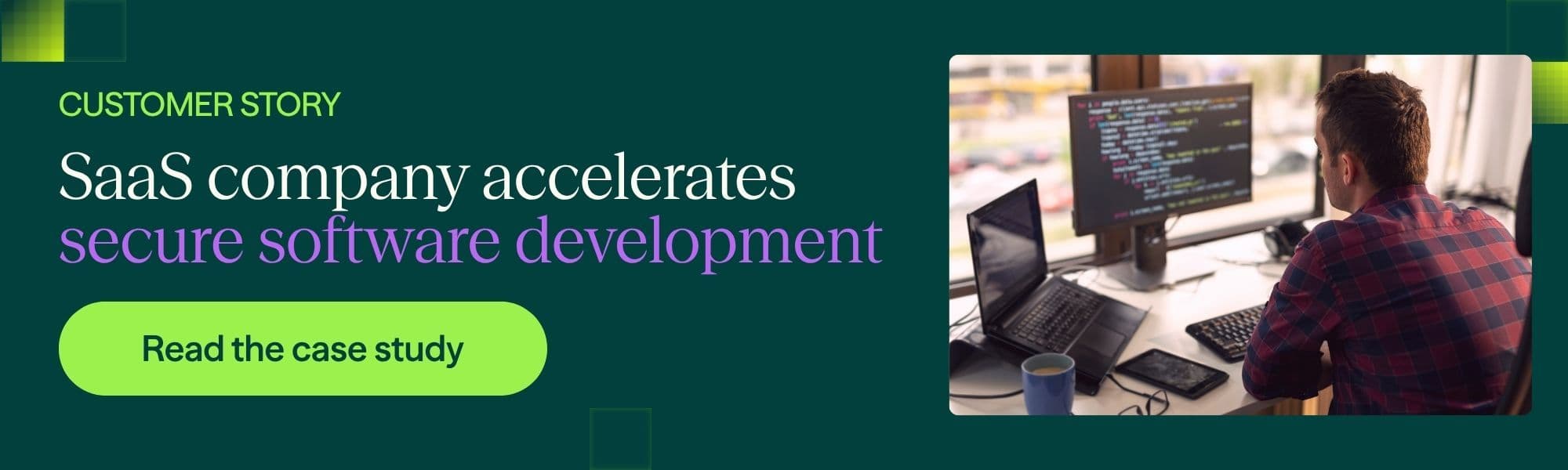 SaaS company accelerates secure software development